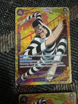 Mr.2.Bon.Kurei (Bentham) EB01-061 SEC Memorial Collection - ONE PIECE play setx4 - Image 4