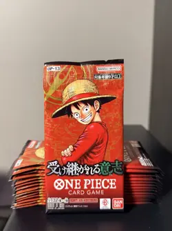 15 PACKS One Piece OP-13 Carrying On His Will Sealed Booster Japanese - Image 1