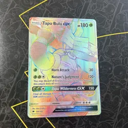 Pokemon TCG Tapu Bulu GX 149/147 Secret Rainbow Rare Burning Shadows Card - Image 1