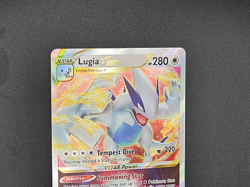 Pokemon TCG Lugia VSTAR 139/195 Silver Tempest Sword & Shield Rare Holo Card - Image 2
