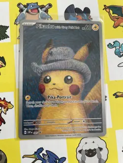 Pikachu with Grey Felt Hat 085 Sv: Scarlet & Violet Promo Cards Regular - Image 1