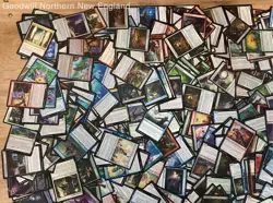 2.5LB+ Lot of Various Mixed Assorted Magic the Gathering Cards TCG Trading Cards - Image 2