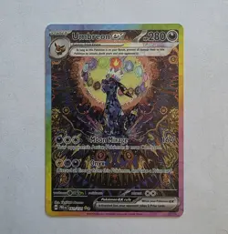 Pokemon TCG Prismatic Evolutions Umbreon EX Card 161/131 SIR NM - Image 1