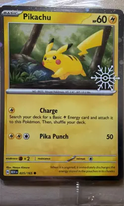 Pikachu - (Holiday Calendar SEALED) Holo Common Miscellaneous Cards & Products 0 - Image 1