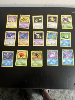 Team Rocket First Edition 34 Cards. Dark Charizard, Dark Dragonite + More - Image 1
