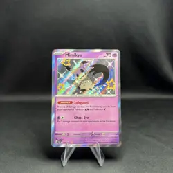 Mimikyu 160/091 Shiny Rare Paldean Fates Pokemon Near Mint Pokemon Card - Image 1