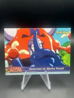 Heracross Vs Mecha Pinsir Snaps 07 - Pokemon Topps Vintage Card 1999 - Image 1