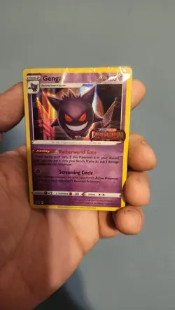 Pokemon Gengar Sword & Shield Lustrum Promo Holo Card SWSH241 Netherworld Gate - Image 1