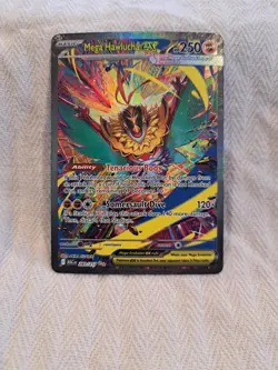 Mega Hawlucha EX SIR 283/217 Ascended Heroes PACK FRESH Pokemon Card - Image 1