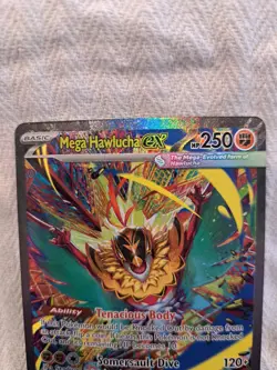 Mega Hawlucha EX SIR 283/217 Ascended Heroes PACK FRESH Pokemon Card - Image 3