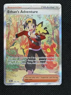 Ethan's Adventure 236/182 SV10: Destined Rivals NM Pokemon Card TCG - Image 1