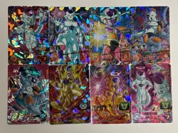 8 Cards SR Frieza Set Super Dragon Ball Heroes Japanese Excellent - Image 1
