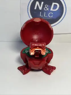 Bakugan Juggernoid B1 Classic Pyrus 350G Battle Brawlers Open Core W/Card RARE - Image 2