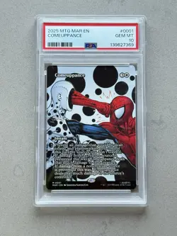 2025 MTG MARVEL'S SPIDER-MAN: SOURCE MATERIAL #0001 COMEUPPANCE ~ PSA 10 ~ - Image 1