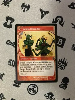 Goblin Recruiter *Mystery Booster 2 - Future Sight Frame* NEAR MINT *UNCOMMON* - Image 1