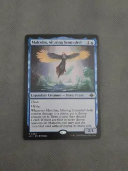 Malcolm, Alluring Scoundrel The Lost Caverns of Ixalan Regular - Image 1