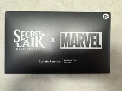 Magic: The Gathering - Secret Lair x Marvel's Captain America - Rainbow Foil - Image 1