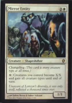 Mirror Entity - Commander 2013: #17, Magic: The Gathering Lp C287 - Image 1