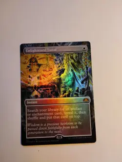 Enlightened Tutor (Borderless) Dominaria Remastered Foil - Image 1
