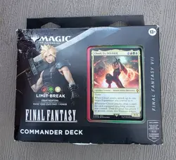 MTG Final Fantasy VII Commander Deck Limit Break, Box has Dents - Image 2