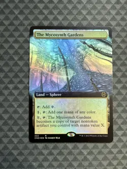 MTG The Mycosynth Gardens #402 Foil Ex. Art R Phyrexia: All Will Be One (ONE) - Image 1