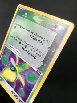 Dark Celebi 4/101 EX Hidden Legends set 2004 Pokemon holo rare card MP - Image 3