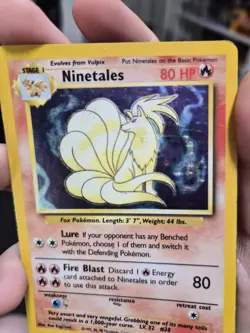 Ninetales - 12/102 - Base Set Unlimited 1999 - WOTC - Holo Rare - Pokemon TCG - Image 3