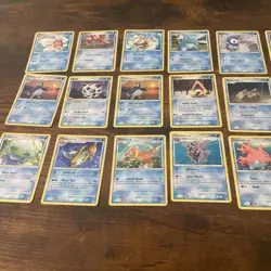 Free Shipping! Big Pokemon Lot x68 Water Type Cards - Image 2