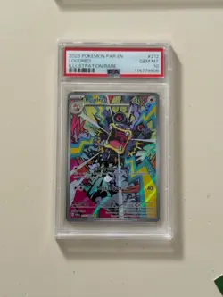 LOUDRED 2023 POKEMON PARADOX RIFT ILLUSTRATION RARE 212/182 PSA 10 Q0004 - Image 1