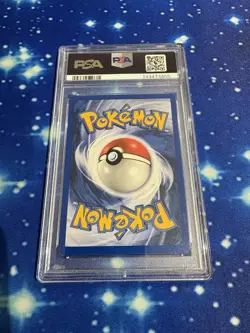First Edition 2000 Pokemon Gym Challenge 28/132 Lt. Surge's Jolteon PSA 8 - Image 2