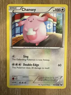 Chansey - 80/108 - Common Pokemon Dark Explorers LP - Image 1