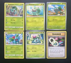 Pokemon TCG - Bulbasaur Ivysaur Venusaur Theme Lot - Image 1