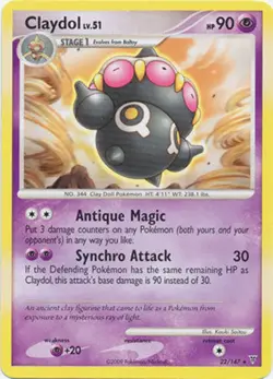 Claydol 22/147 Platinum Supreme Victors RARE PERFECT MINT! Pokemon - Image 1