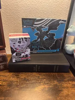 Pokemon English Black Bolt ETB + White Flare BB Sealed and New + Fast Shipping! - Image 1