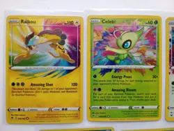 Pokemon Amazing Rares Vivid Voltage Rayquaza Kyogre Yvaltal Raikou Celebi NM - Image 2
