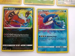 Pokemon Amazing Rares Vivid Voltage Rayquaza Kyogre Yvaltal Raikou Celebi NM - Image 4