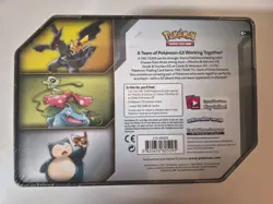 Pokemon TCG Tag Team Tin Pikachu & Zekrom GX Factory Sealed Pokemon Tin - Image 3