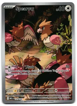 Spearow 151/132 - Mega Evolution Illustration Rare Pokemon TCG - NM Card - Image 1