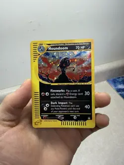 Pokemon TCG Houndoom Aquapolis Holo Rare 2002 H11/H32 - Image 1