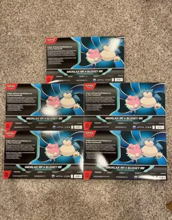 5 Pokemon Snorlex ex & Blissey ex Special Collection - Image 2