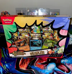 Pokemon Ascended Heroes First Partners Deluxe Pin Collection Box Tepig Totodile - Image 1