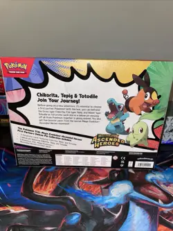 Pokemon Ascended Heroes First Partners Deluxe Pin Collection Box Tepig Totodile - Image 3