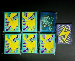 Pokemon Ascended Heroes ETB Deck Sleeves Lot of 5 Packs of 65 (325 Total) NEW - Image 1
