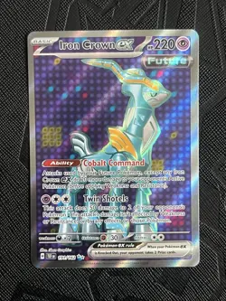 Pokemon TCG Iron Crown Ex 191/162 Temporal Forces Ultra Rare (English) - NM - Image 3