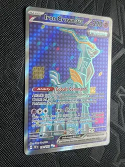 Pokemon TCG Iron Crown Ex 191/162 Temporal Forces Ultra Rare (English) - NM - Image 4