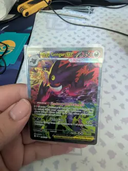 Pokemon Acended Heros Mega Gengar 284/217 Secret Rare Near Mint Pack Fresh - Image 4