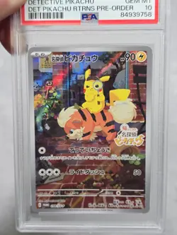 Pokemon Japan 2023 PSA 10 Detective Pikachu 098/SV-P Det Pikachu Returns Promo - Image 5