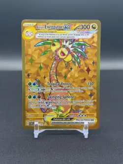 Pokemon TCG Alolan Exeggutor Ex 248/191 - Surging Sparks Hyper Rare - Image 1