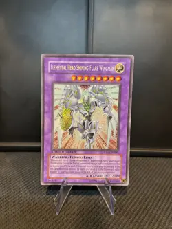 Elemental HERO Shining Flare Wingman CT03-EN004 Limited Edition Secret Rare LP - Image 5