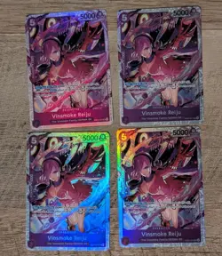 Vinsmoke Reiju EB03-031 Extra Booster One Piece Heroines Edition Foil Playset 4x - Image 1